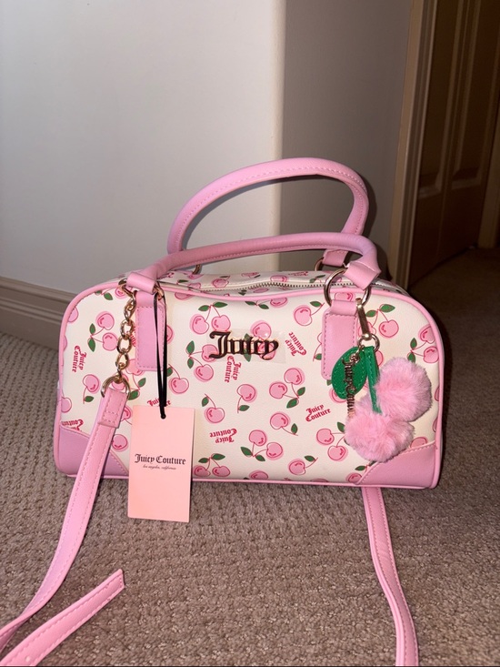 Juicy Couture Handbags - 🍒 Juicy Couture Cherry Girl Satchel Purse 🇺🇸 Exclusive 🍒